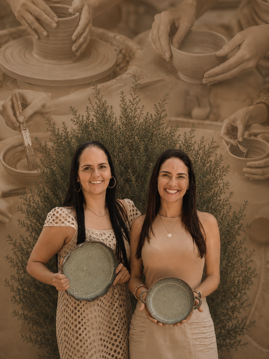 Processo artesanal Moara Cerâmicas